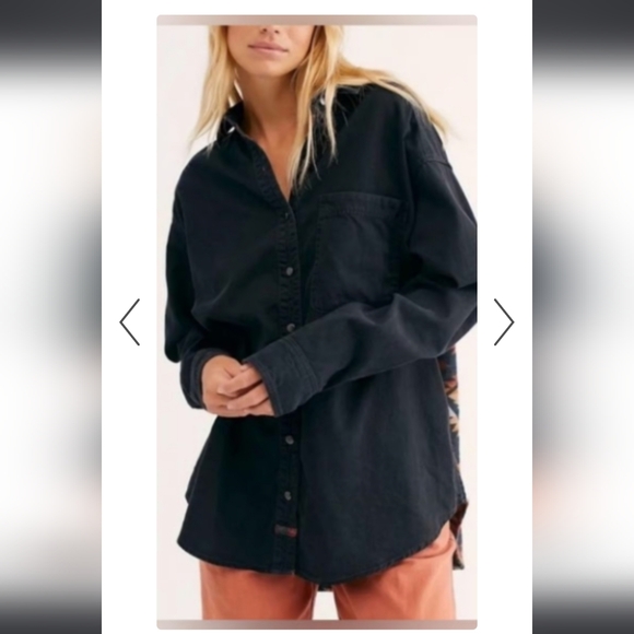 We the Free Oversized Button Down - Picture 2 of 13